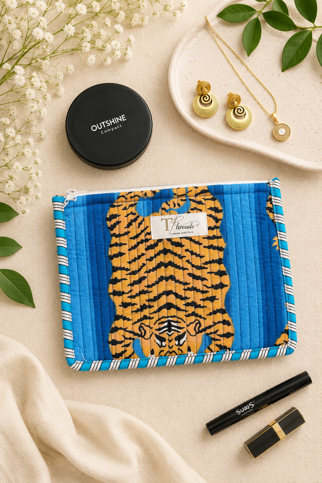 Wild Luxe Flat Pouch