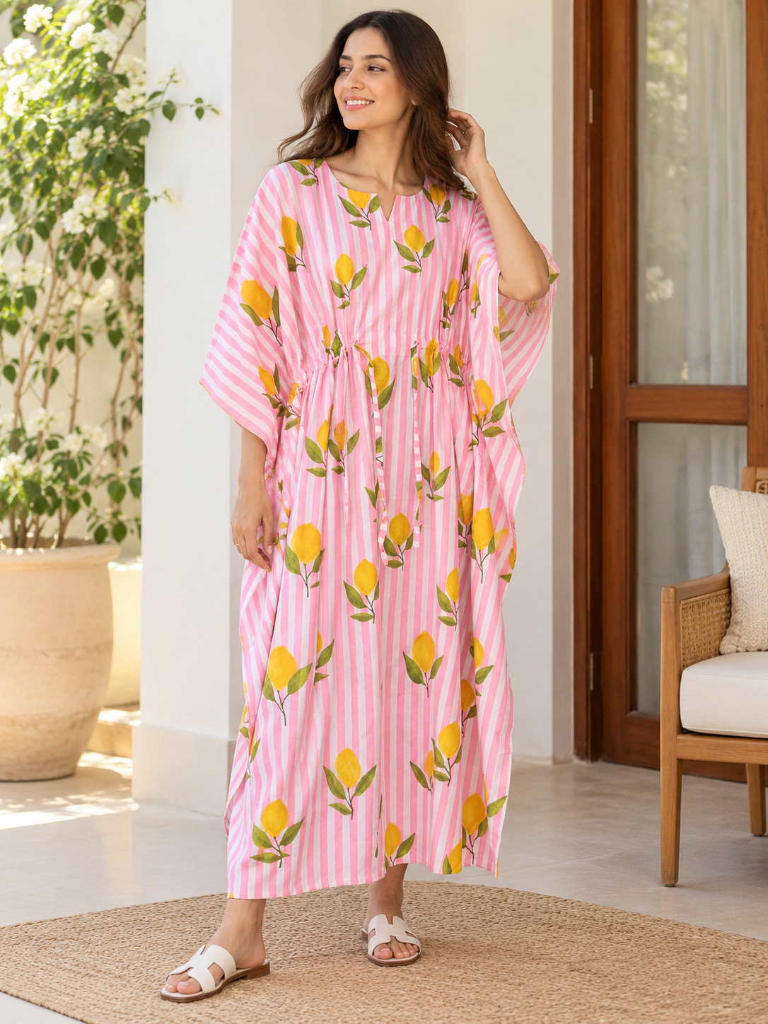 Lemon Blossom Kaftan