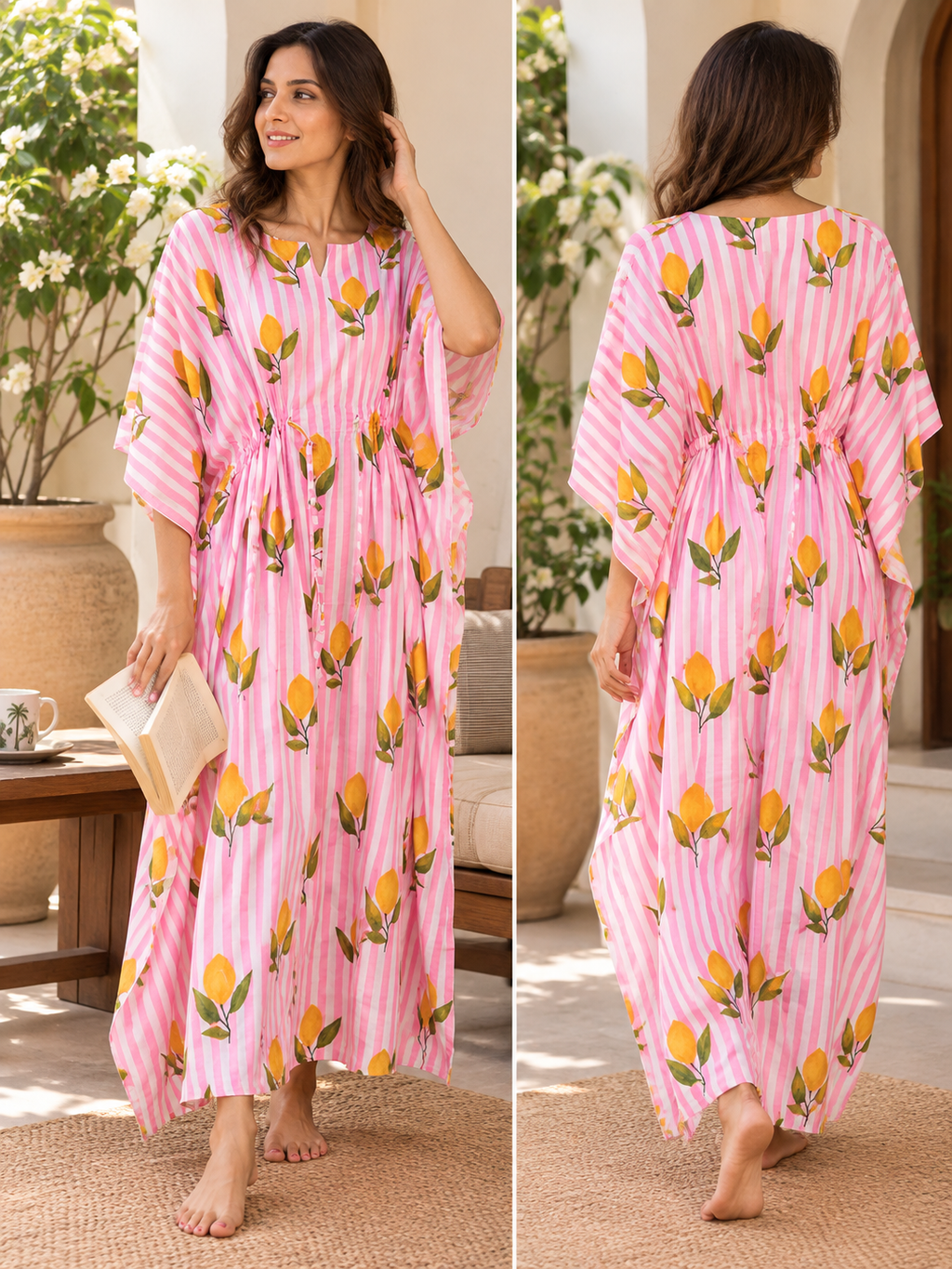 Lemon Blossom Kaftan