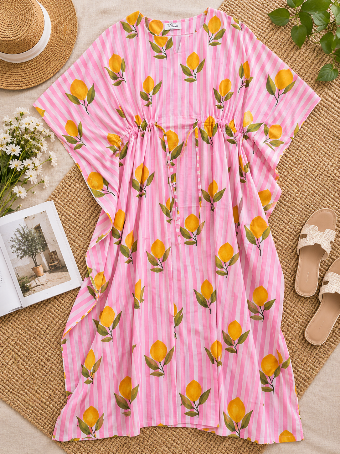 Lemon Blossom Kaftan