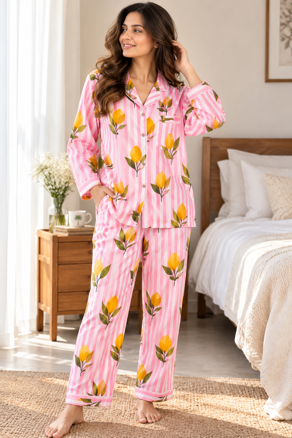 Lemon Blossom Lounge Set