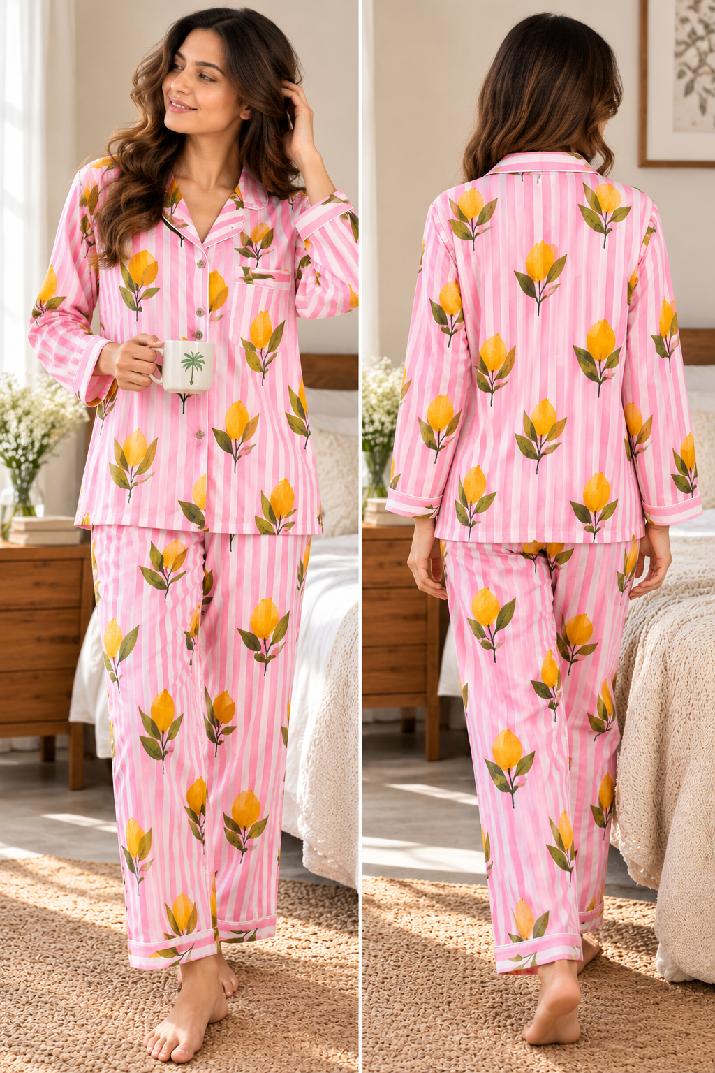 Lemon Blossom Lounge Set
