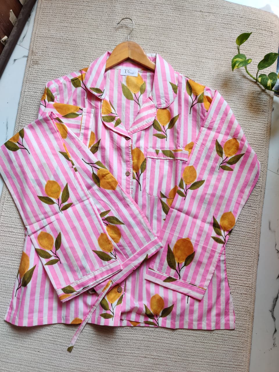 Lemon Blossom Lounge Set